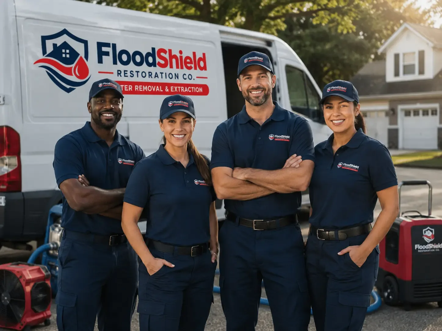 Flood Damage Restoration company in Freeland, PA